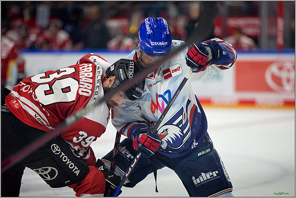 PENNY DEL; Koelner Haie-Adler Mannheim; Koeln, 21.03.2023